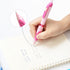 M&G 6 PCS Retractable Erasable Gel Pens, Black Ink Gel Pens for Note Taking and Crossword Puzzles