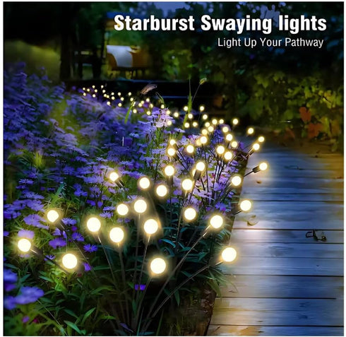 AndreiCo (6, LED Solar Garden Lamp: Magical and Long-Lasting Outdoor Colors Multicolor)