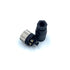 2Pcs M12 8 Pin Female Circular Connector, A Code IP67 Waterproof Field Assembly Wireable Sensor Straight Type Adapter