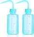 Melphoe Tattoo Wash Bottle 2Pcs, 250ml Water Squirt Bottle for Tattoo Supplies, Safety Rinse, Watering Tools (Blue)