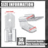 50 Pcs Double Piggyback Spade Connectors, Electrical Double Male Female Adapter Quick Disconnect Piggyback Terminals