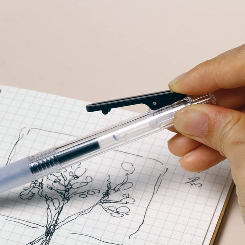 Ultra Fine Point Pens 0.38, Smooth Writing Retractable Pens for Journaling, Planner, Note Taking, 6 Count