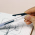 Ultra Fine Point Pens 0.38, Smooth Writing Retractable Pens for Journaling, Planner, Note Taking, 6 Count