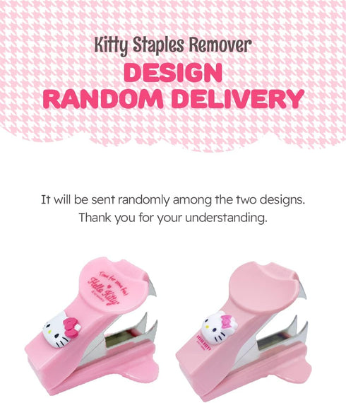 Kitty Mini Stapler with 1,000 Staples/Box, Staples Remover Set, School, Office Stationery, Mini Stapler Set