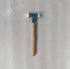 LAOJIEDAO Hammer Dead Blow Nylon with Walnut Handle, Non-Marring Dual-Face Mallet with Steel Shot Core for Tile