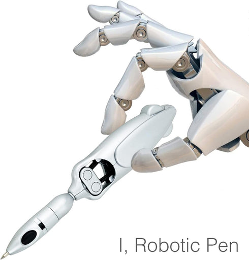 Transformers Pen Transforming Robotic Ballpoint Pen Robot 2007 Cool Silver by TOMZEGNA