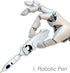 Transformers Pen Transforming Robotic Ballpoint Pen Robot 2007 Cool Silver by TOMZEGNA