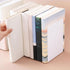 ZIRANU Simple Bookends L-Shaped Bookends Book Stoppers Desk Bookshelf Book Holders Shelf Book End for Library Bedroom