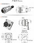 WS28 16 Pin Aviation Circular Power Electrical Connector 10A, Male Plug Female Socket, Heavy Duty Industrial.