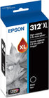 Epson 312 Claria Photo HD Ink High Capacity Black Cartridge (T312XL120-S) Works with