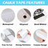 Caulk Strip, 1.5" x 10.5Ft Self Adhesive Caulk Tape, PVC Waterproof Sealing Tape