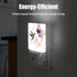 Hummingbird Groovy Flowers Dusk to Dawn Night Light, Auto Sensor Lamp Home Indoor Stairway Kitchen Corridor, Night