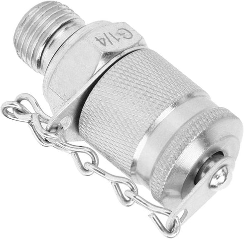 Walfront G1/4-M16x2 Hydraulic Test Adapter Hose Fitting - High Pressure Measuring Point Coupling
