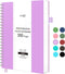 RETTACY Spiral Notebook, A4 College Ruled with 300 Perforated Pages, Journal for School, Work, Writing