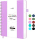 RETTACY Spiral Notebook, A4 College Ruled with 300 Perforated Pages, Journal for School, Work, Writing