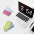 TFLFL 3x5 Inch, 300PCS 8 Index Paper Cards Flash Cards with Rings, Thin Paper Colors Ruled Index Cards, Assorted Lined