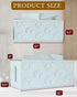 Trendy Haven Commercial, Countertop Bamboo Paper Towel Dispenser/Holder with Lid for Home and Wall Mount