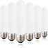 XININSUN T10 Frosted LED Bulbs Daylight White 4000K,Dimmable T10 led Light Bulbs,60-75