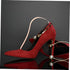 2pcs VOSAREA High Heels Sandal Display Stand Stainless Steel Shoe Support Rack Shoe Display Base