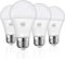 4 Pack CFMASTER A19 LED Light Bulb, 100 Watt Equivalent, 5000K Daylight, 1500 Lumens, E26 Non-Dimmable Bright White