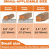 BAIPOK 36Pcs Round Chair Leg Floor Protectors, Silicone Caps with Felt Bottom for Hardwood Floors, Clear