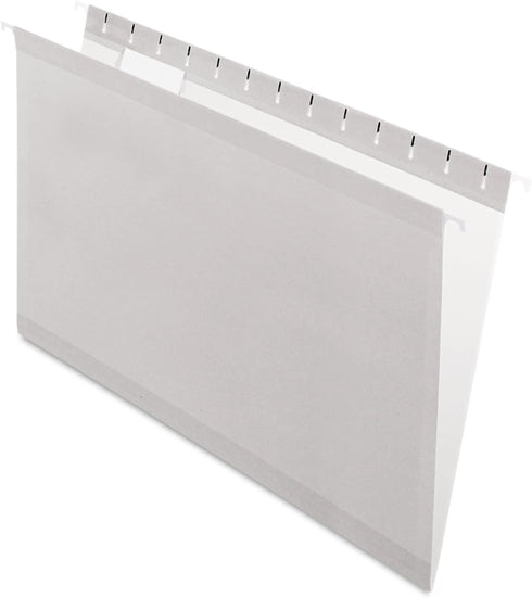 Pendaflex Recycled Hanging Folders, Legal Size, Gray