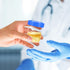 50PCS Specimen Container Cups, Seal Sample Collection Cup for Urine, Screw Urine Sample Cups for Lab Use (40ml)