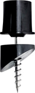 Nuvo Iron SMSRA Surface Mount Stair Connector for 3/4" Pack installs one 10 Pack of Round balusters Railing Adapter, Black by Nuvo Iron