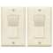 TOPGREENER Kalide Dimmer Light Switch, LED Dimmer Switch, Full Range Dimming, Single