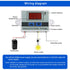 XINGYHENG XH-W3001 DC 110V-220V 1500W Microcomputer Digital Temperature Controller with Digital Display and NTC 10K