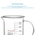 stonylab Glass Beaker with Handle, Borosilicate Graduated Low Form Griffin Beaker with Pouring Spout, 250 ml