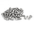 uxcell M6x16mm 304 Stainless Steel Button Head Torx Security Tamper Proof Screws (Pack of 30)