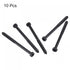 uxcell Hex Lag Screws 5/16" x 4" Carbon Steel Phillips Head Bolts for Deck Building or Joining Lumber (10pcs)