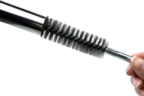 6pcs Pipe Cleaning Brush Set, Stainless Steel Bristles for Auto Parts, Bottles, Guns, Tubes, Etc. (1" 25mm)