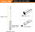 1/4" 10mm Setter HARFINGTON Power Nut Driver Drill Bit Metric Hex Nut Quick-Change Socket Wrench Screw CR-V Steel Nut
