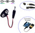 2.1mm (10 California JOS Breadboard-Friendly PCB Mounting Female DC Power Barrel Jack PCS)