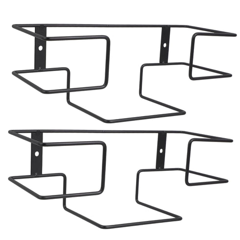 2sets 2pcs*2 ULTECHNOVO Stylish Wall-Mounted Glove Dispenser Holder for Tissue Boxes for Kitchen Workplace