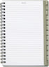 Juvale 2-Pack Spiral Password Keeper Book, Password Notebook with Alphabetical Tabs, Gray/Black (80 Lined Pages)