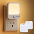 BEOAUDRA Motion Sensor Night Light Plug in, Dimmable Warm White Motion Activated LED