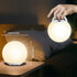 Dimming 7 30/60 Baby Night Light, Rechargeable Touch Control Night Light with Stepless & RGB Color Change, Soft