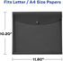 Avery Document Holder Envelope, Holds 450 Letter/A4-Size Sheets, 4-Pack (73556)