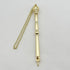IEUDNS Bible Pointer Hand Pointer, Works of Art, Connected Chain Decorated,Bible Reading Tool,Torah Pointer, Gold Crown
