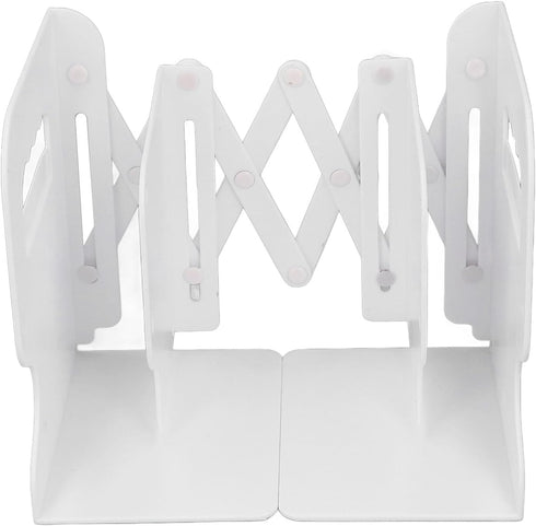 Zerodis Desk Book Holder for Shelves Adjustable Book Ends,Desk Holder PP Retractable Anti Slip Organizer Organizer
