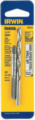 Irwin Tools IRWIN HANSON 1/4" - 28 NF Tap and No. 3 Drill Bit Set (80232)