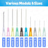 32 Gauge 1/2 Inch Needle, Industrial Syringe Dispensing Accessories, Individually Packaged