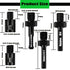 1pcs Angle Grinder Adapter Different Thread Diamond Core Bits Drill Grinder Cutter 5/8-11 female to M14 male.