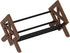 Desktop Bookshelf Organizer, Wood Office Tabletop Book Storage Rack, Tilting Bookcase for Books/CDs/Magazine Display