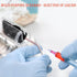 40Pack-3ml Luer lock Syringe with 23Ga Needles, Individually Packaging Disposable Plastic Syringes for Scientific Labs
