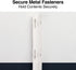 Staples Navy Smooth 2-Pocket Paper Folder with Fasteners, 25/Box (50780/27547-CC)