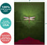 Tree-Free Greetings Magic Remnants Dragonfly All Occasion Cards, 2 Recycled 5x7 Cards & Envelopes, USA Made